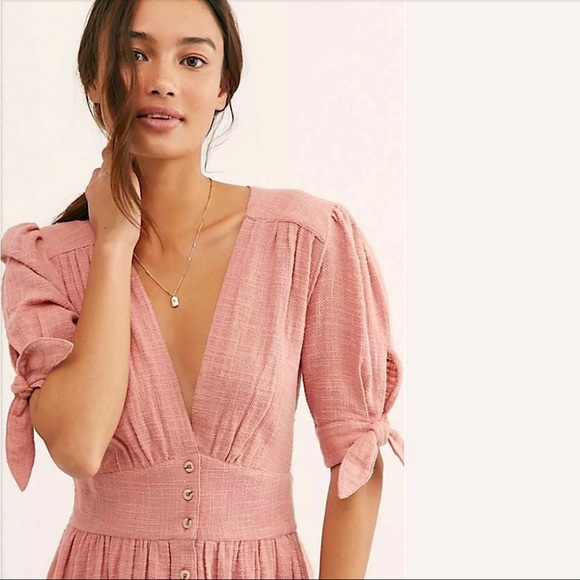 Free People Love of My Life Pink NWT - Picture 3 of 3